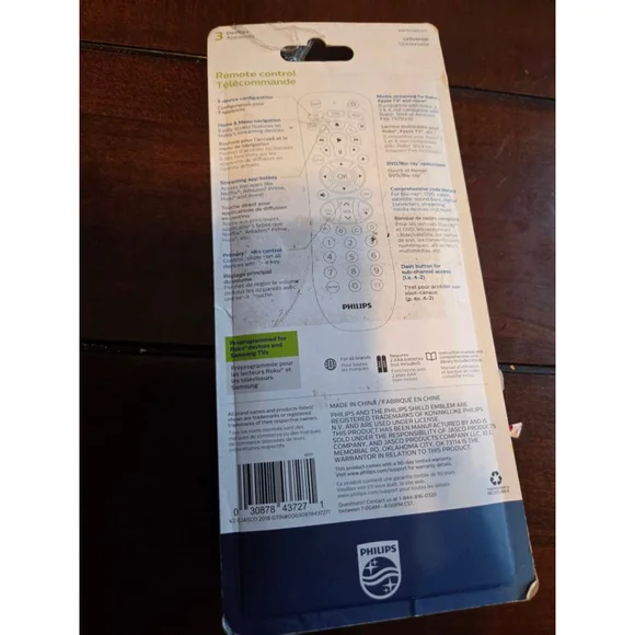 Philips Audio/Video Remote Control universal - Picture 3 of 3